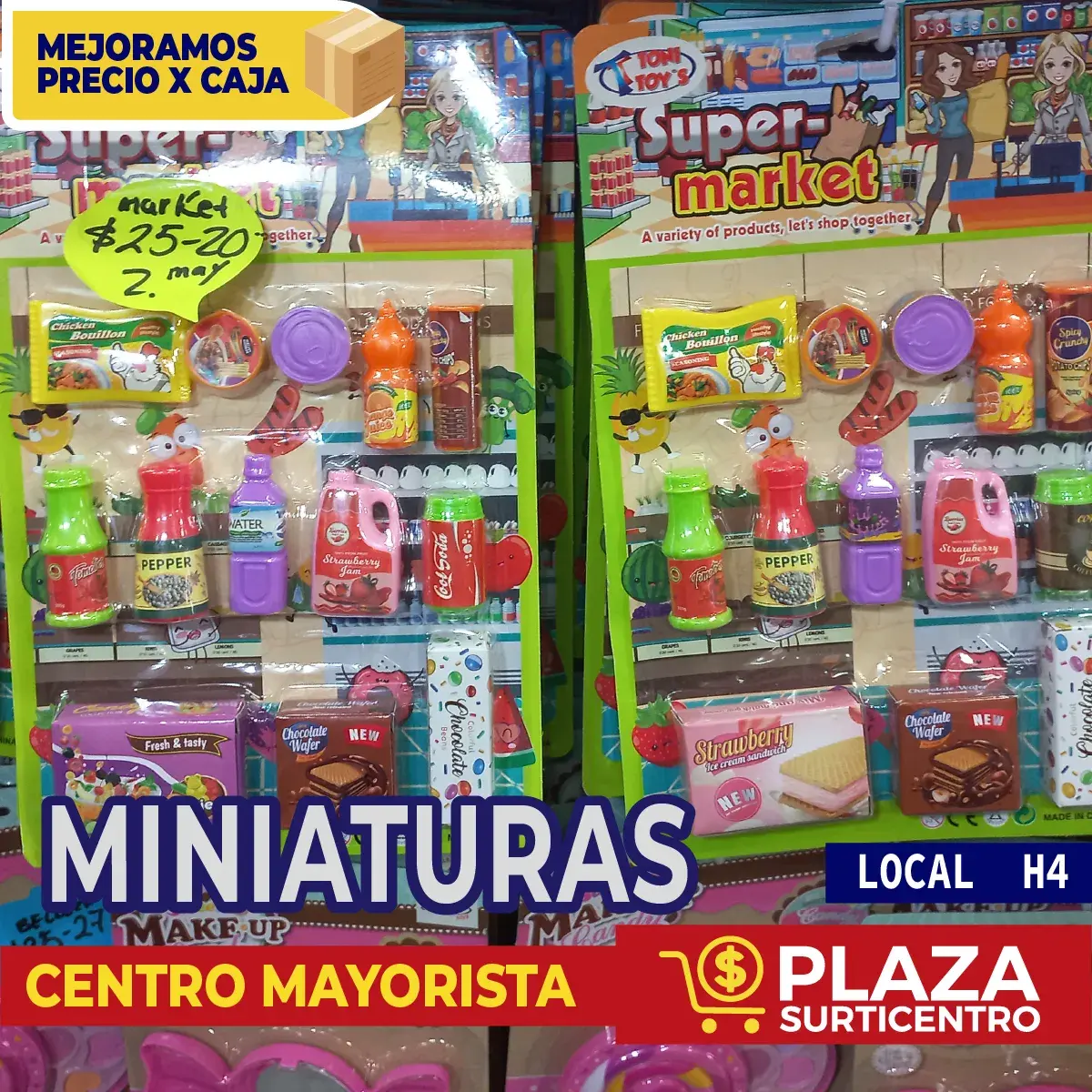 miniaturas plaza surticentro