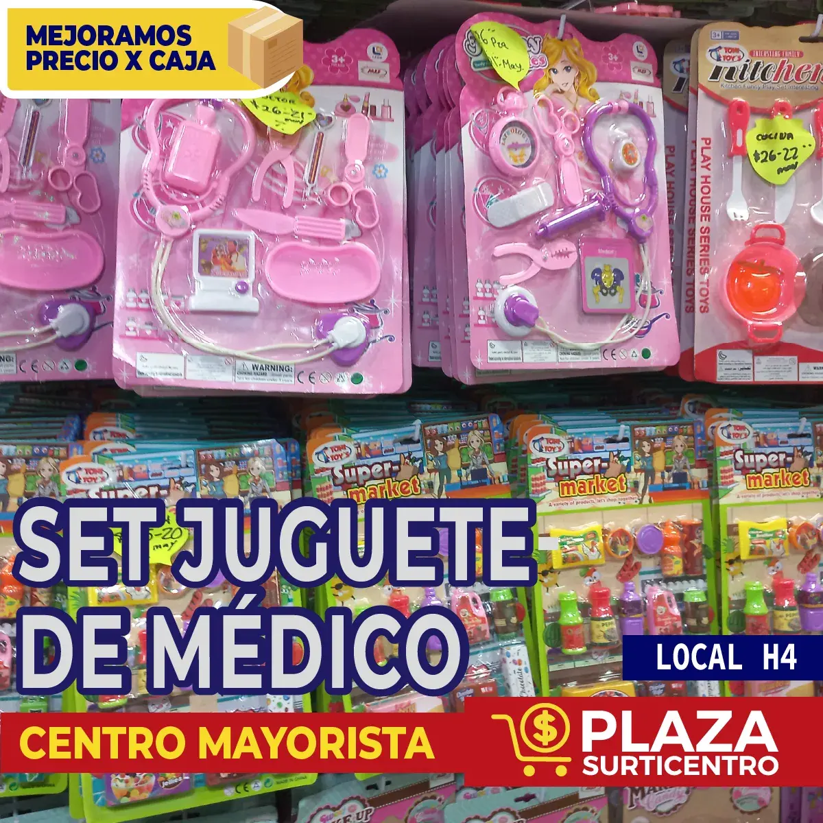 set juguete plaza surticentro