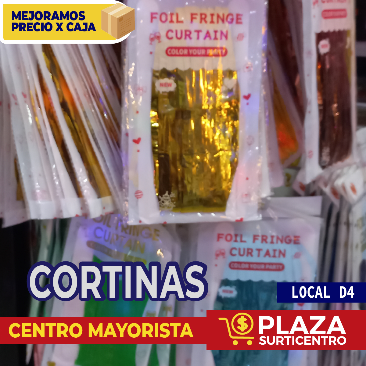cortinas plaza surticentro
