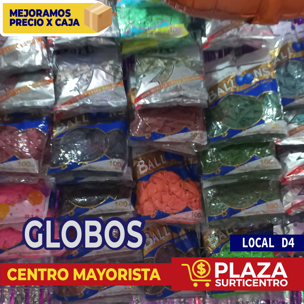 globos plaza surticentro