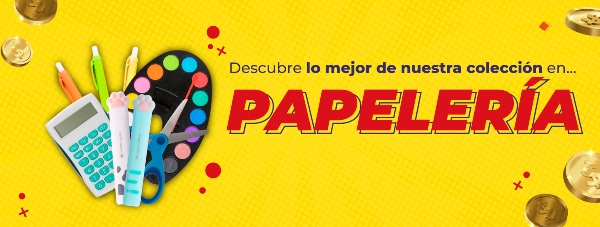 papelería banner