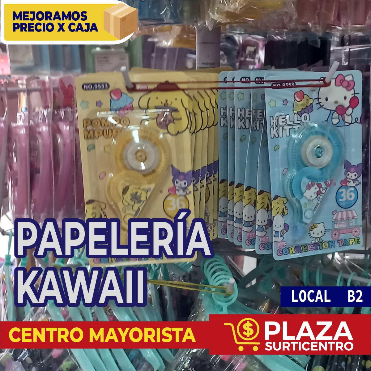 papeleria kawaii plaza surticentro