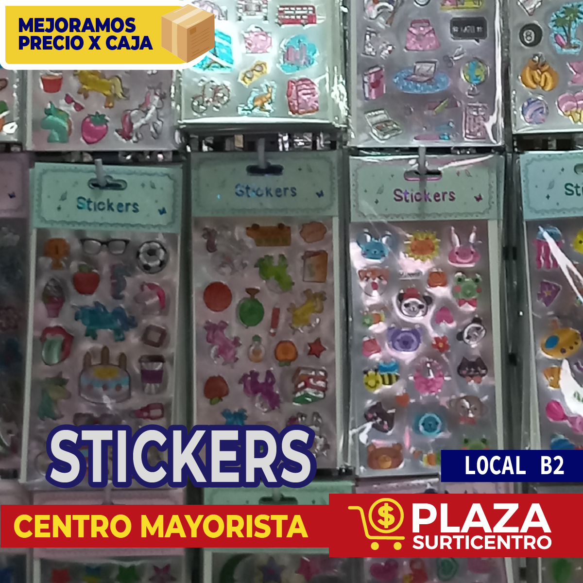 stickers plaza surticentro