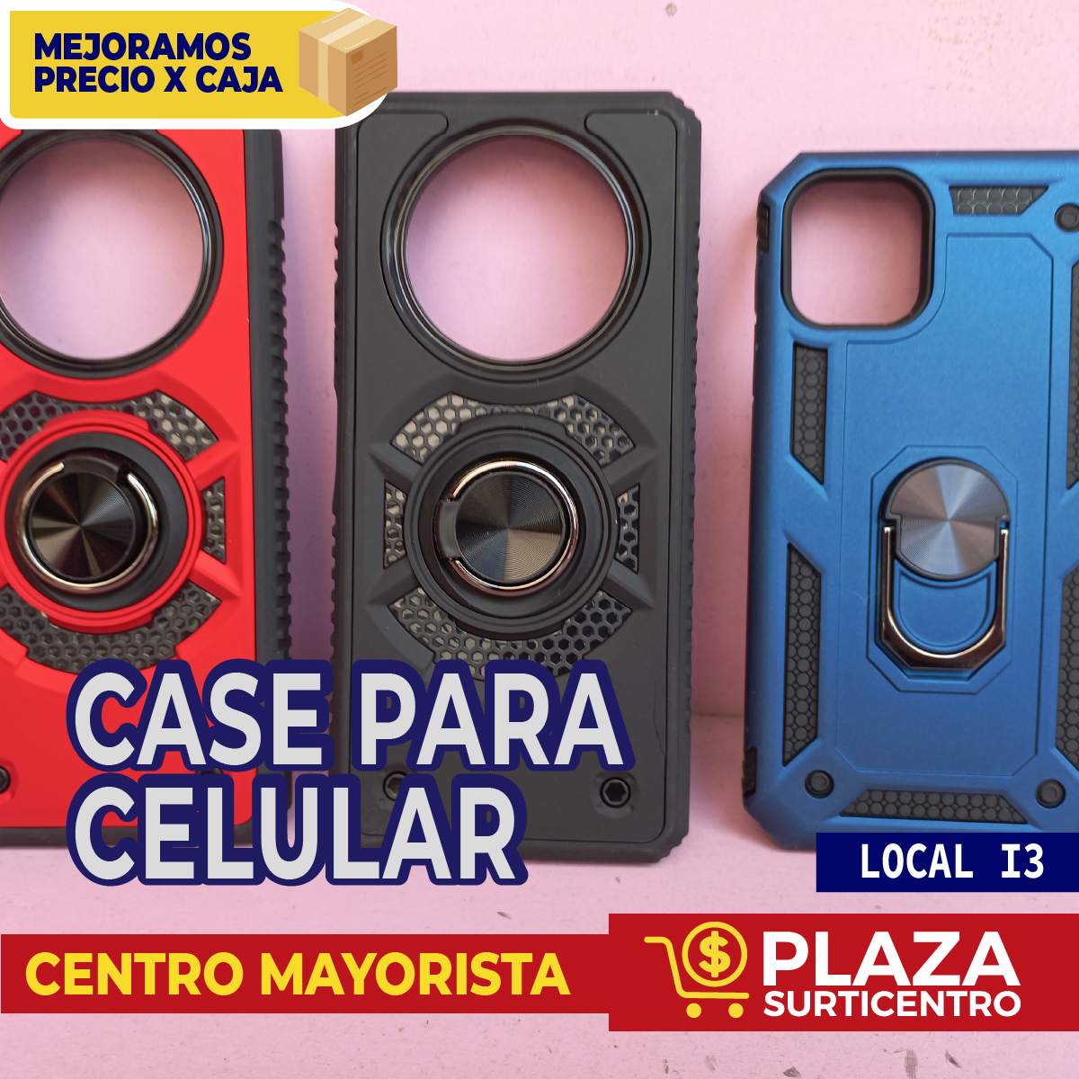 case para celular plaza surticentro