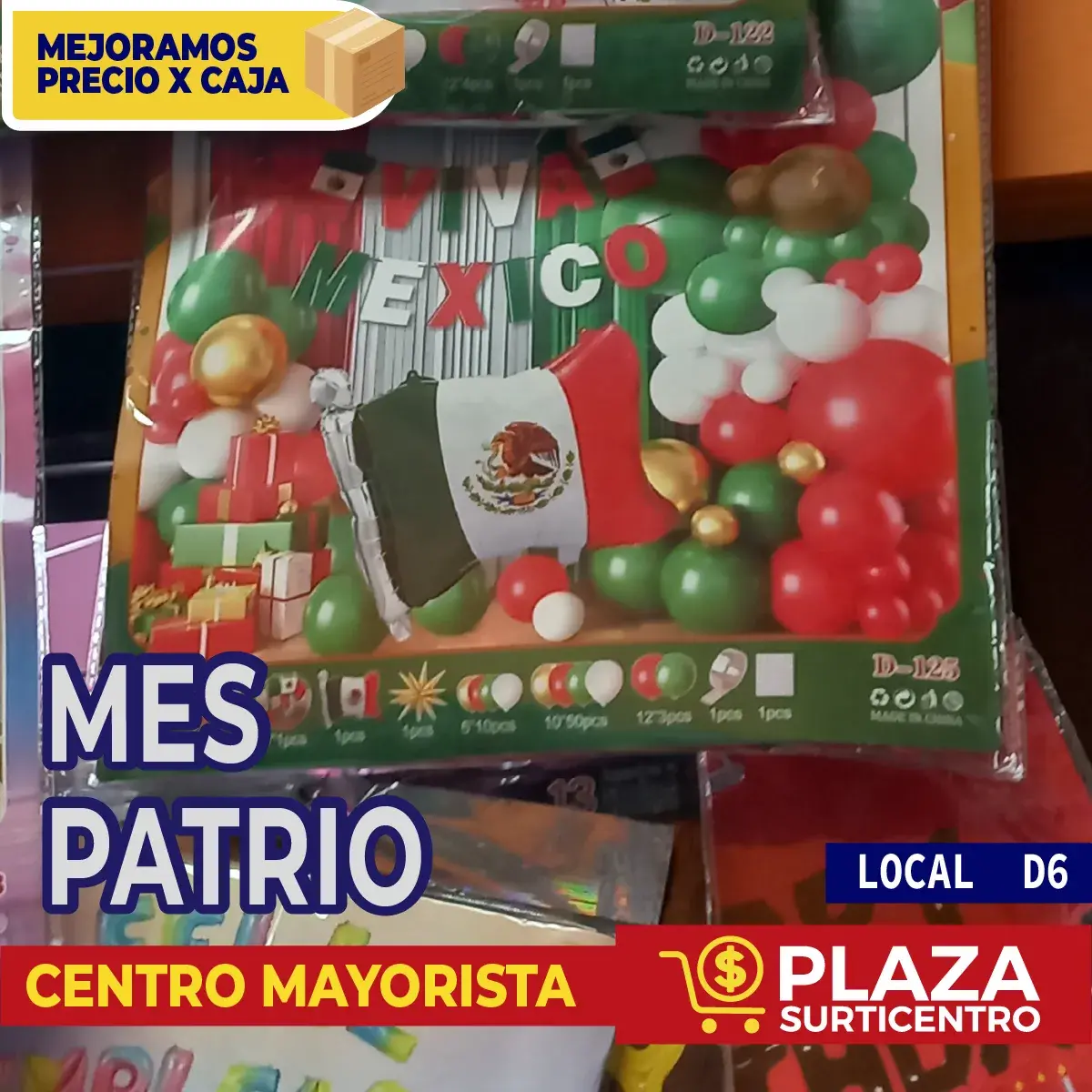 mes patrio plaza surticentro